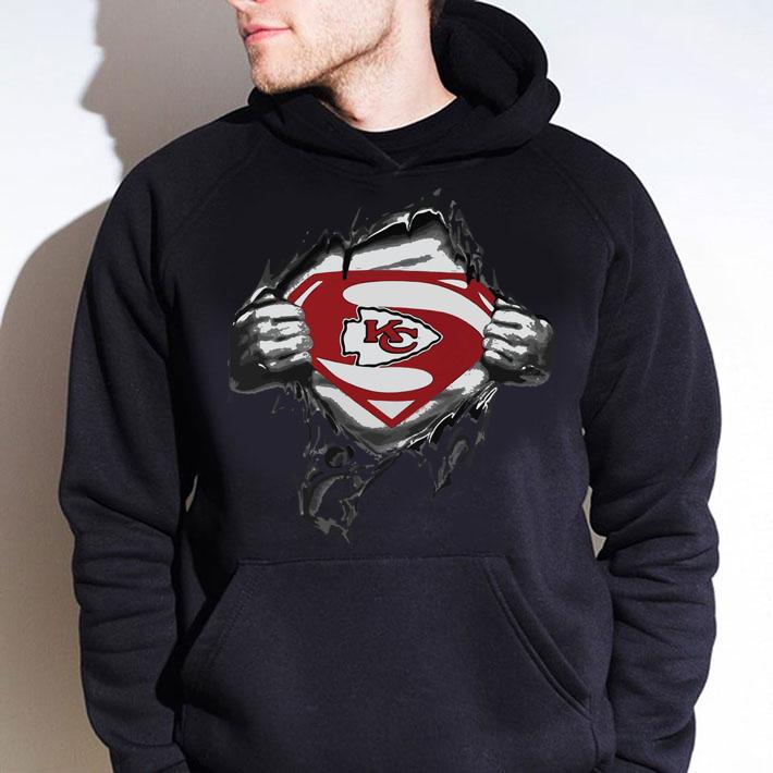 Kansas City Chiefs Insides Me Superman Logo t-shirt hoodie