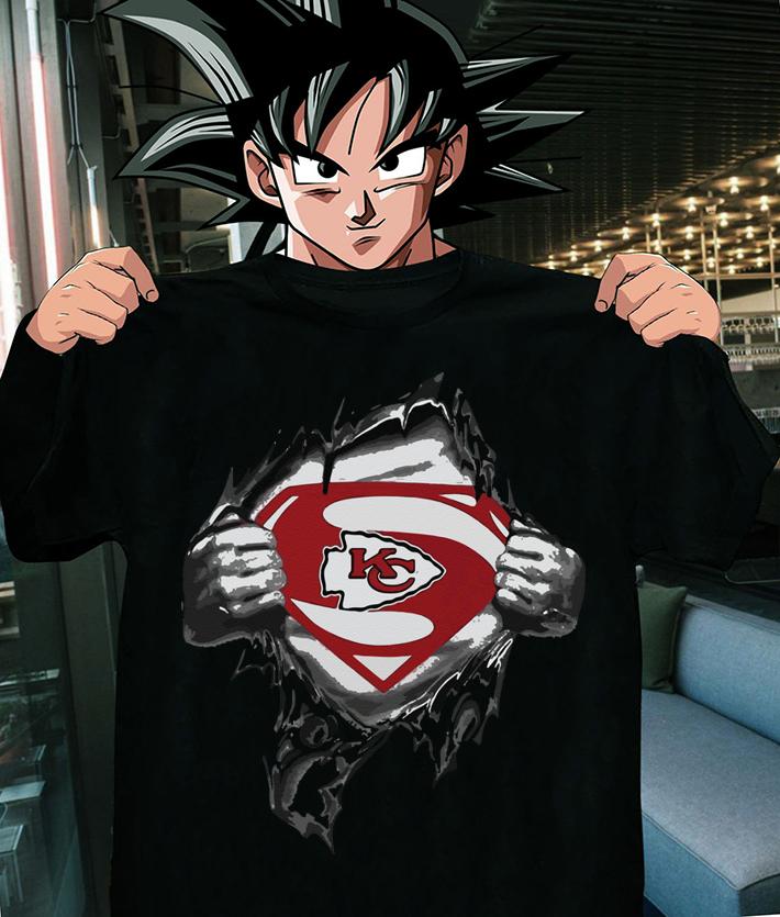 Kansas City Chiefs Insides Me Superman Logo t-shirt shirt