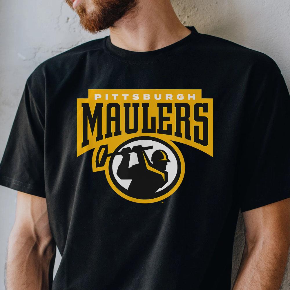 Get the Official Pittsburgh Maulers Logo TShirt USFL Gear ToTee