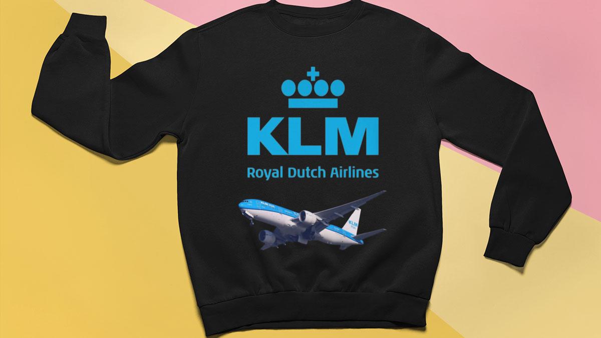KLM Royal Dutch Airlines t-shirt 2 KLM Royal Dutch Airlines t-shirt 3