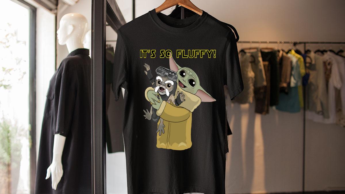 It's So Fluffy Baby Yoda Babu Frik The Mandalorian Star Wars t-shirt It's So Fluffy Baby Yoda Babu Frik The Mandalorian Star Wars t-shirt 1