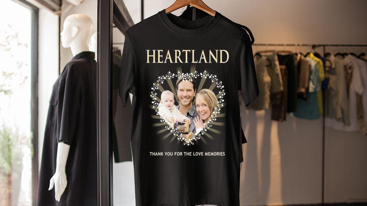 Heartland thank you for the love memories t-shirt