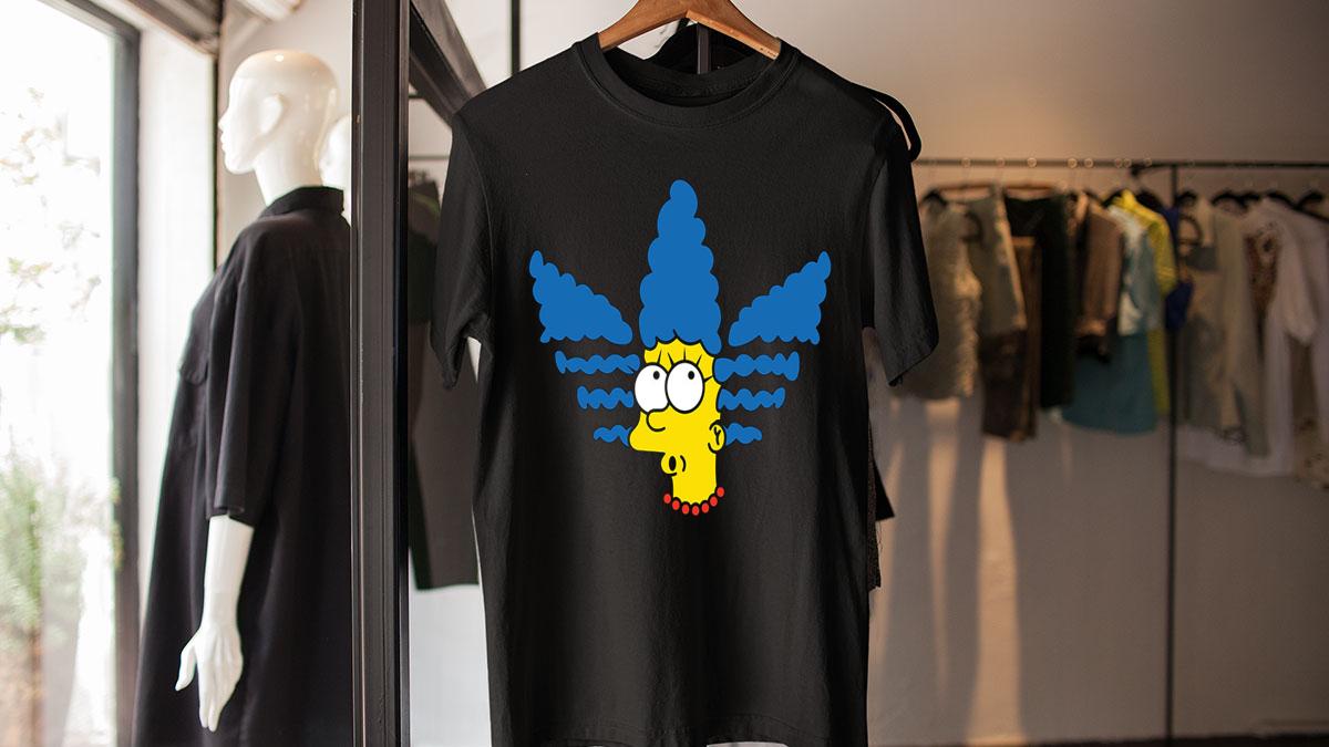 Marge Simpson Adidas The Simpsons t-shirt