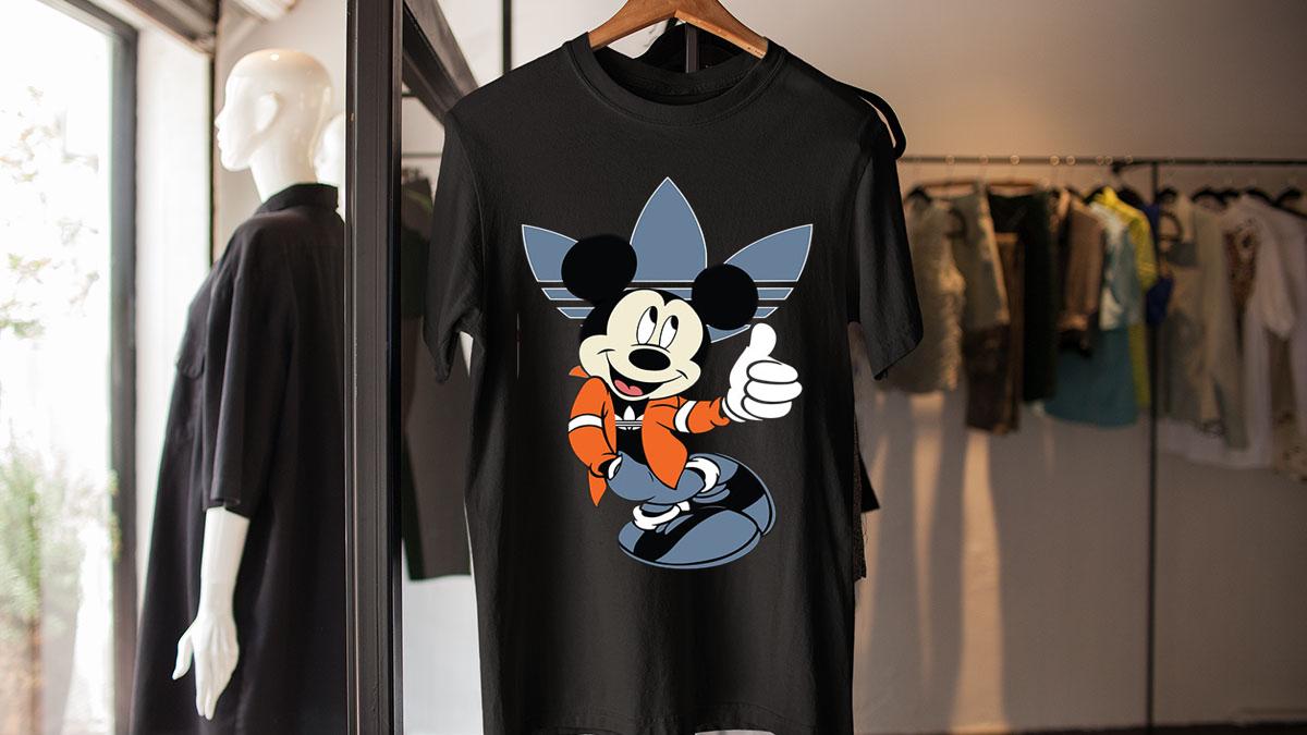 Mickey Mouse Adidas t-shirt