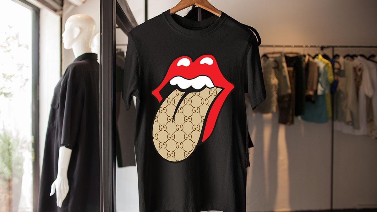 The Rolling Stone Gucci t-shirt