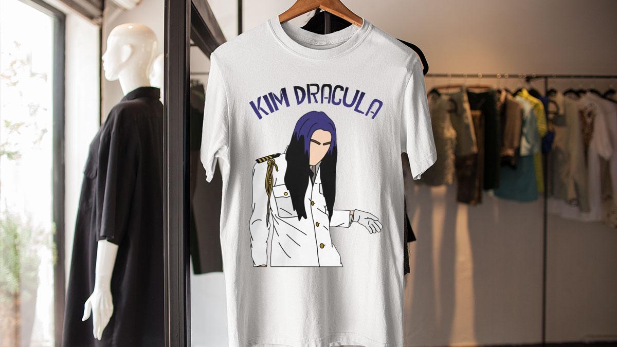 Kim Dracula Samuel Wellings t-shirt