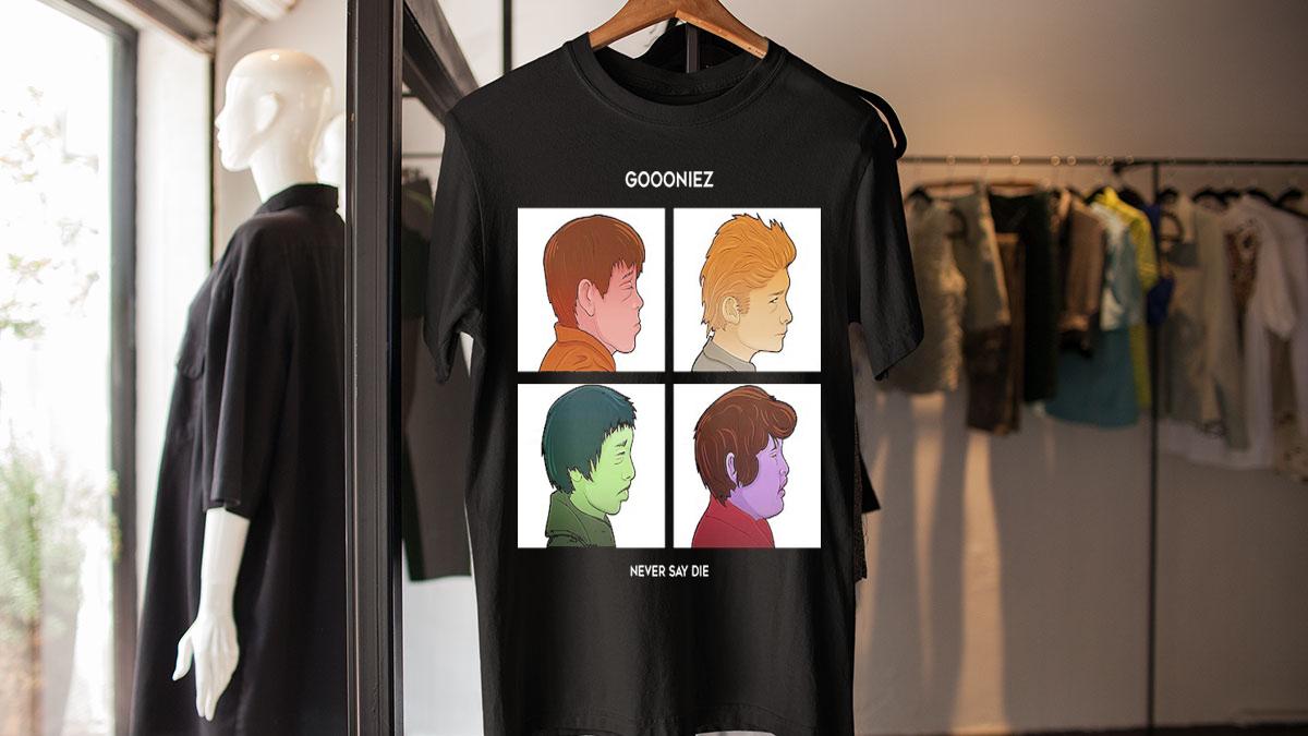 The Goooniez Gorillaz t-shirt