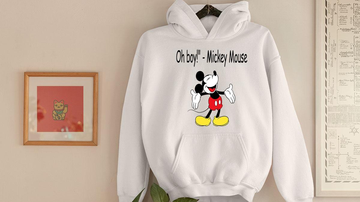 Oh boy Mickey Mouse t-shirt