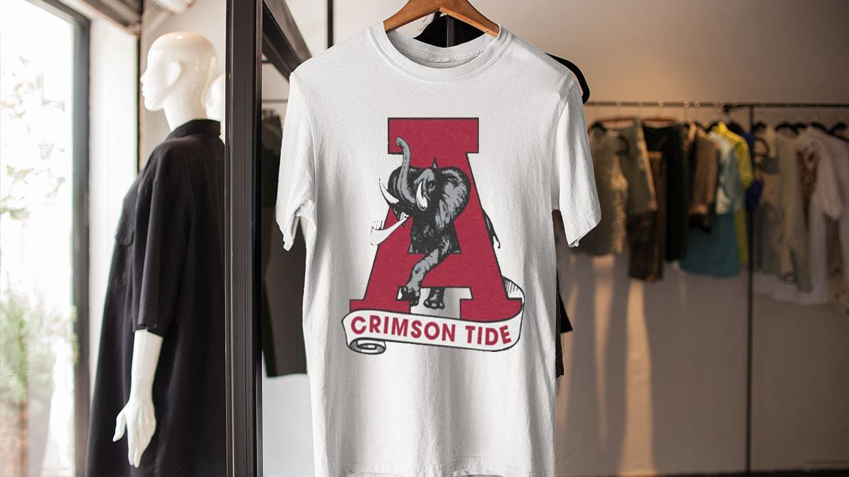 University Of Alabama Crimson Tide Logo t-shirt