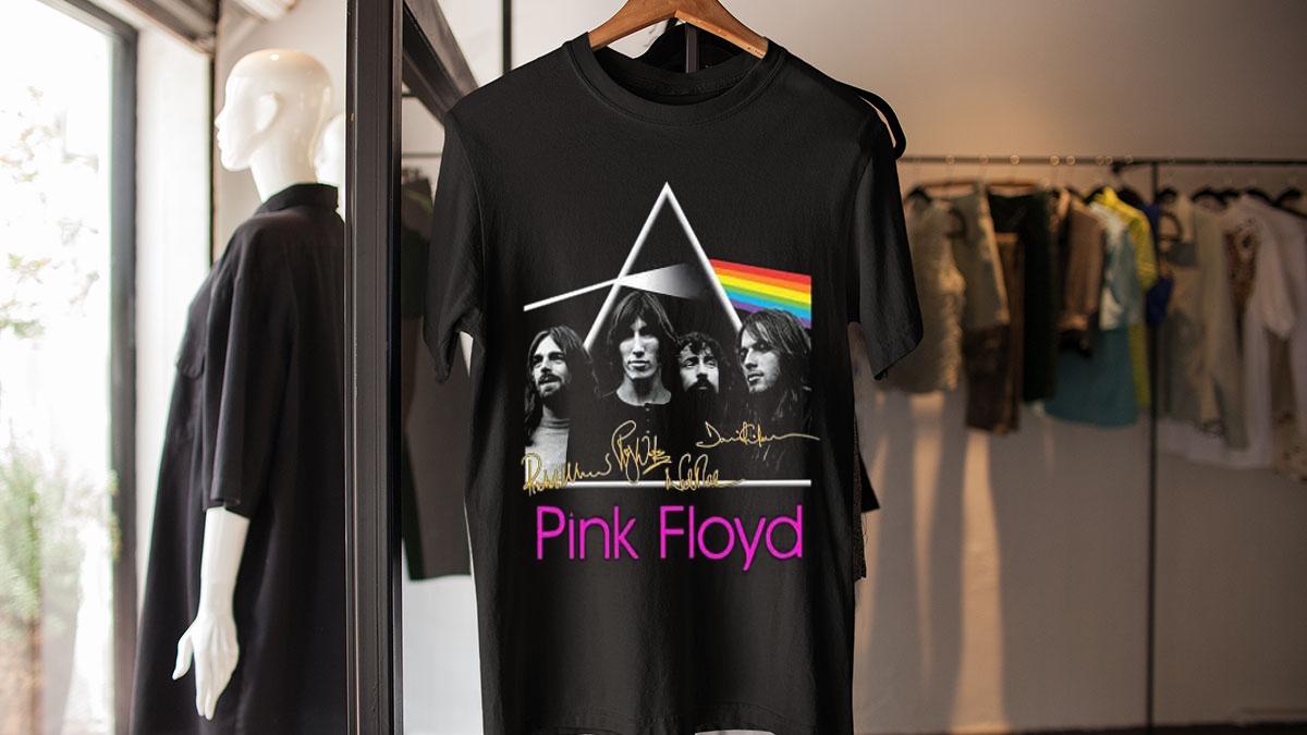 Pink Floyd Band Member Signature t-shirt
