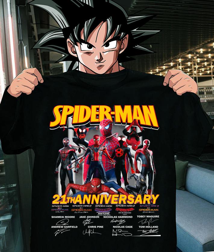 Son Goku And Vegeta Art Dragon Ball 39 Years Thank You For The Memories t-shirt 9