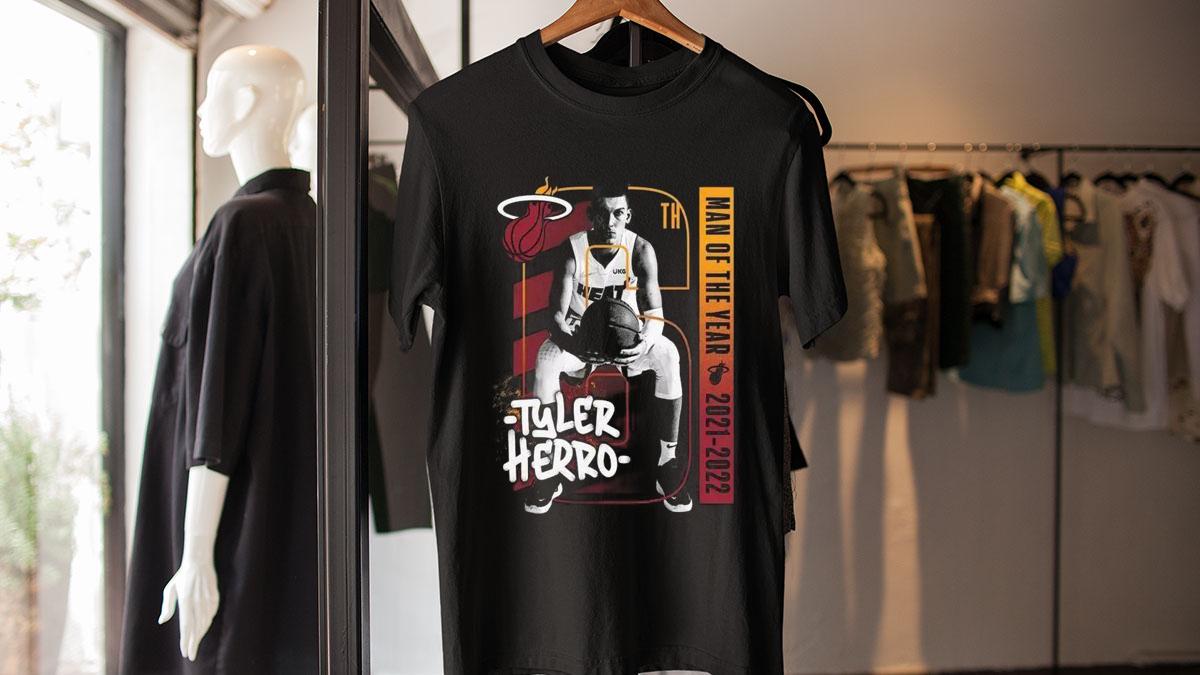 Miami Heat Tyler Herro Man Of The Year 2021-2022 t-shirt