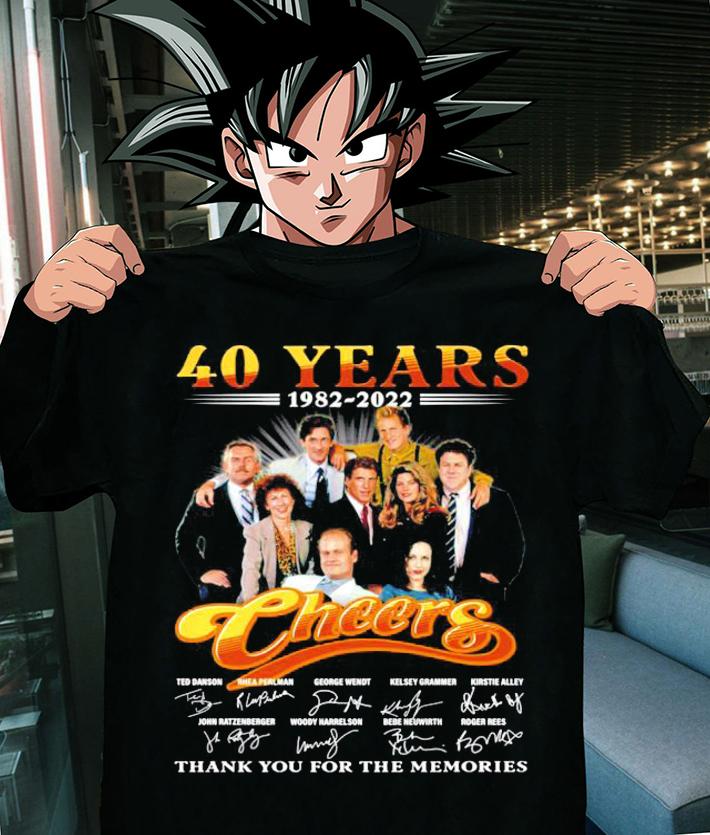 40 Years 1982-2022 Cheers Sitcom Signatures t-shirt