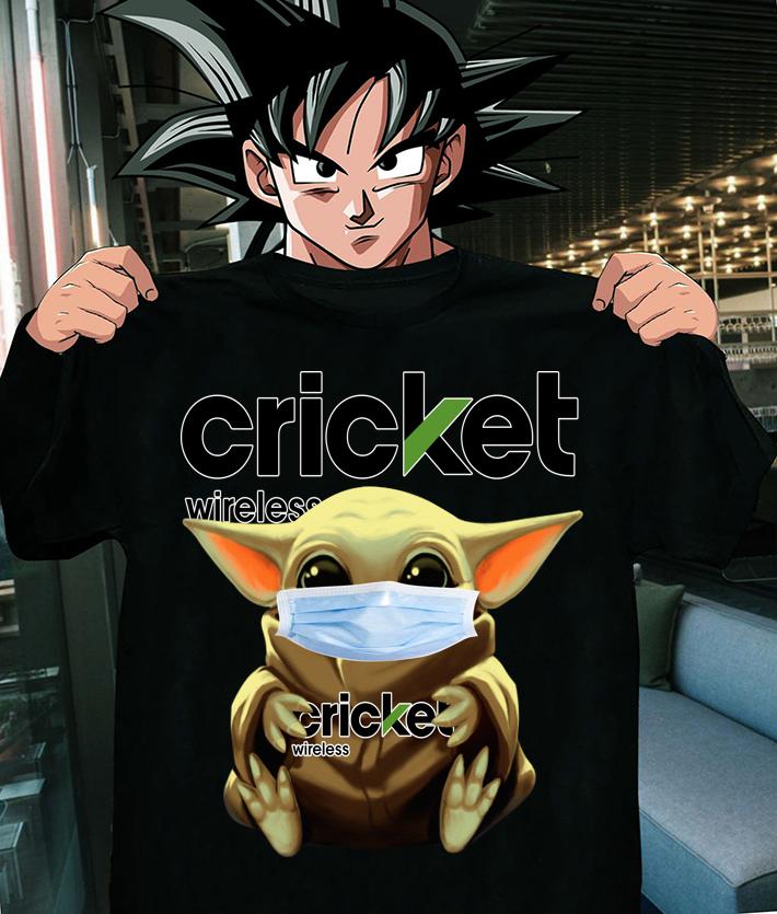 Star Wars Baby Yoda Cricket Wireless t-shirt