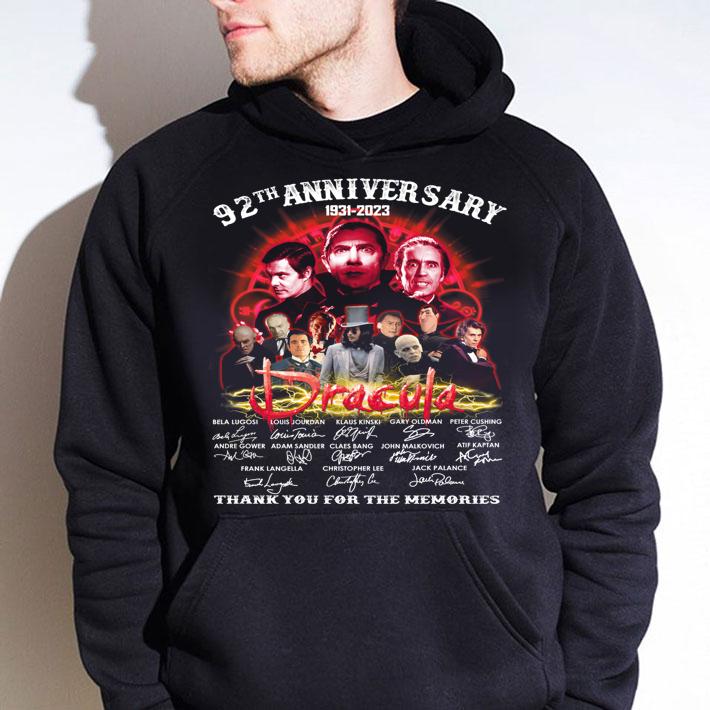 Dracula 92th Anniversary 1931-2023 Signature t-shirt