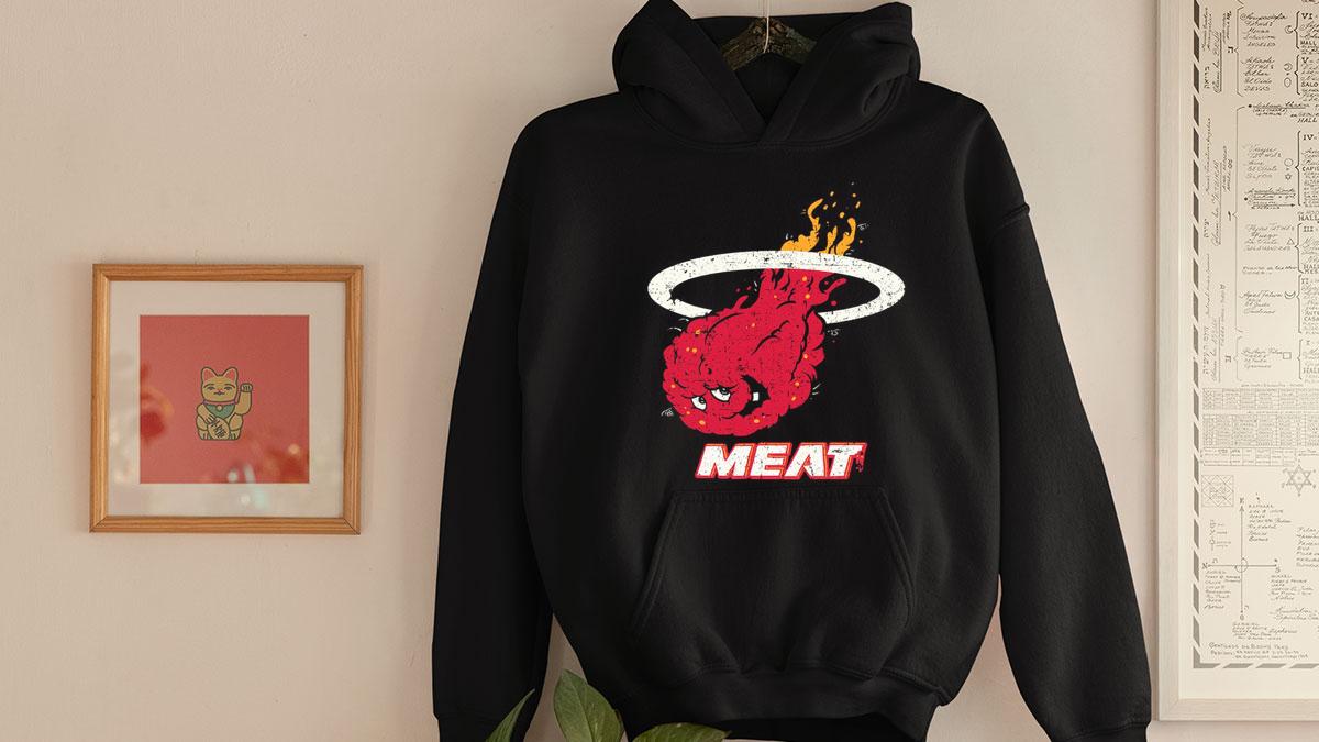 Meat Miami Heat t-shirt