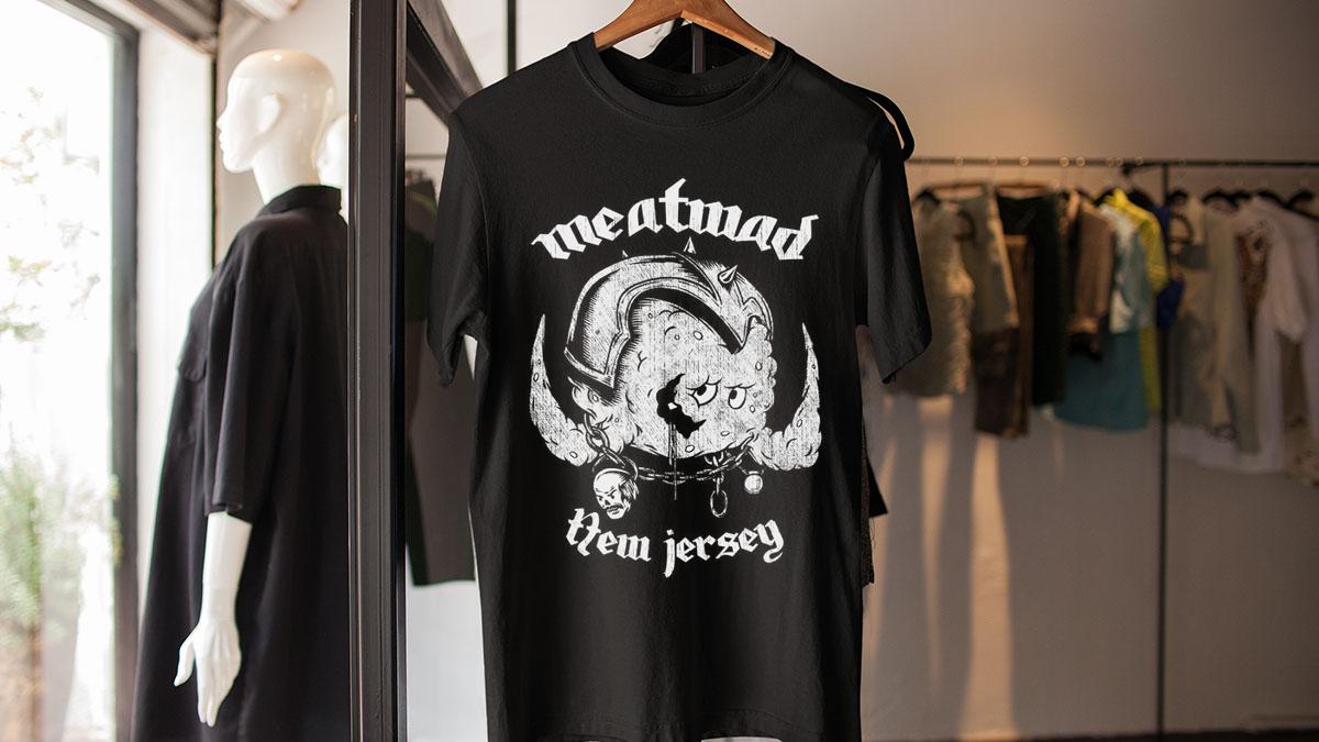Motorhead Meatwad New Jersey t-shirt