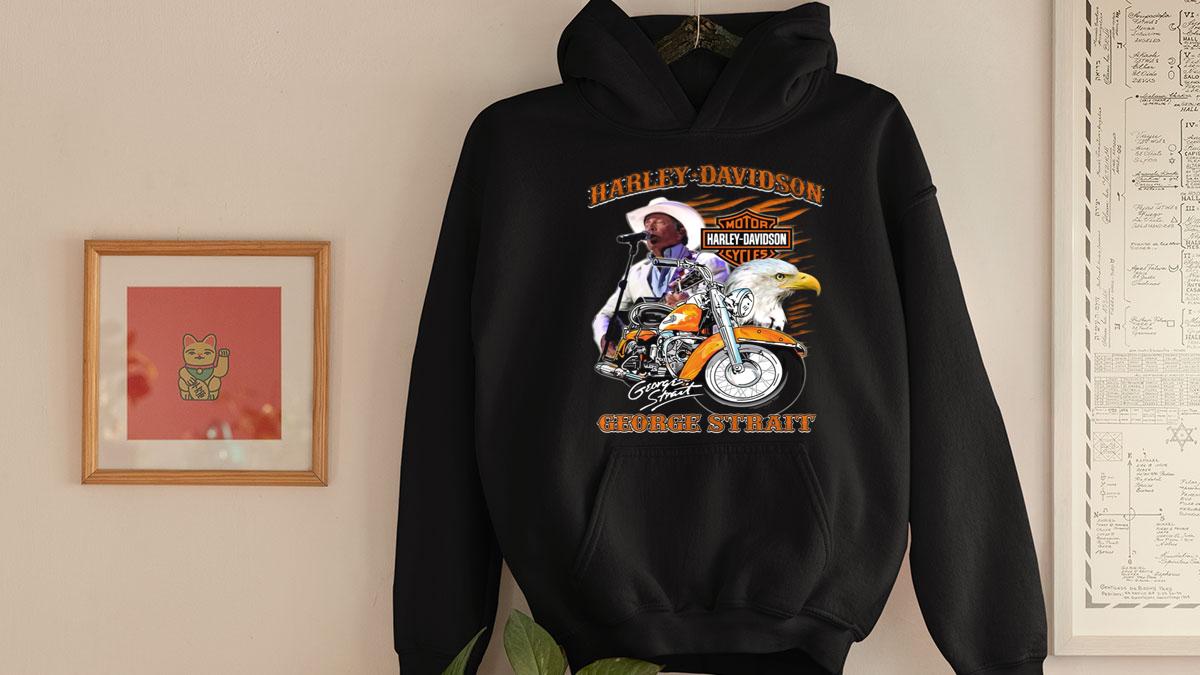 Eagle Harley Davidson George Strait t-shirt 1 Eagle Harley Davidson George Strait t-shirt 2