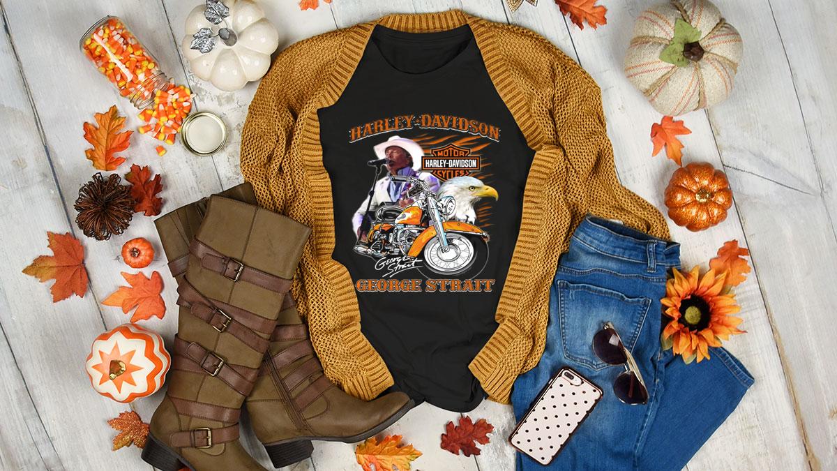 Eagle Harley Davidson George Strait t-shirt 3 Eagle Harley Davidson George Strait t-shirt 4