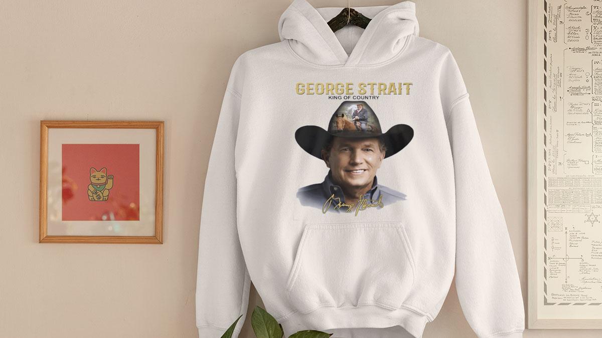 George Strait King Of Country Signature t-shirt