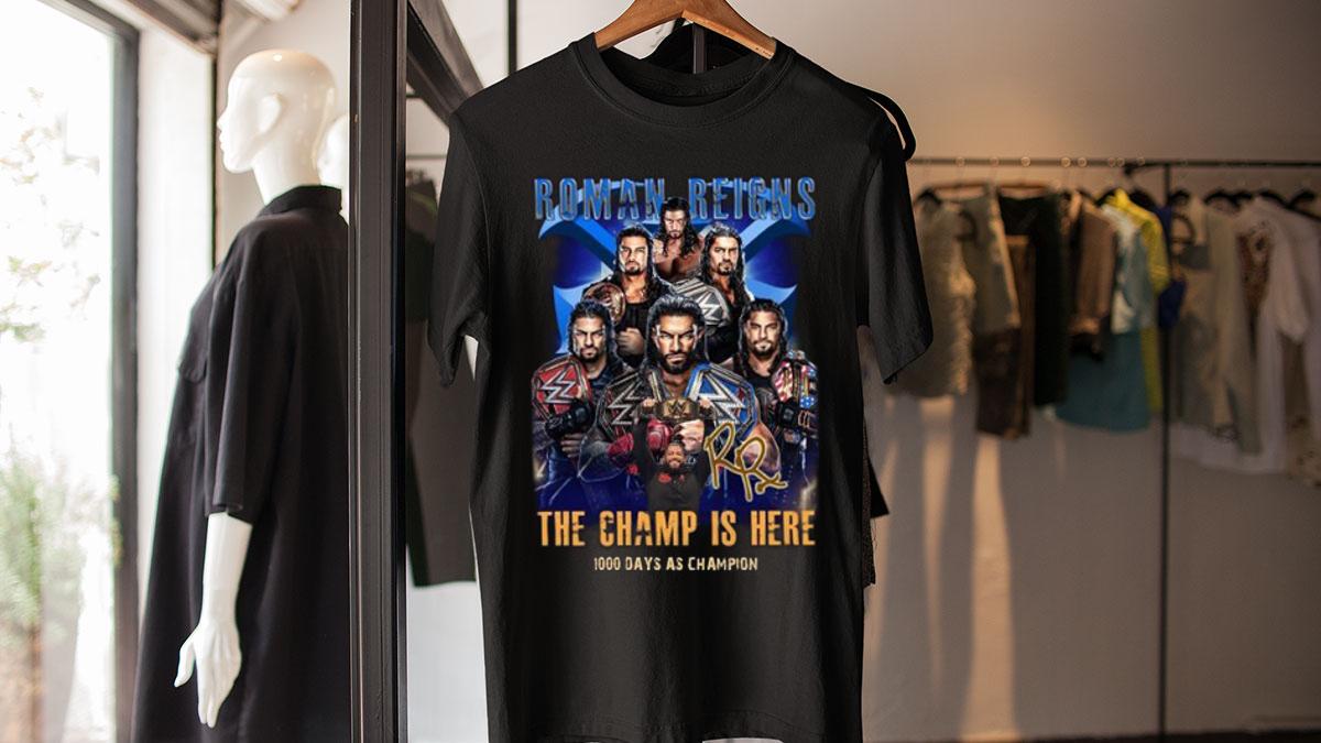 Roman Reigns The Champ Is Here t-shirt