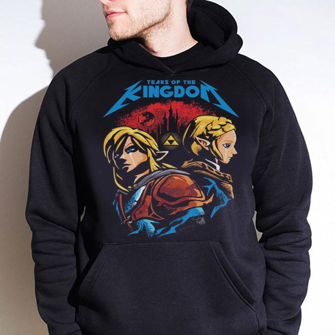 Tears Of The Kingdom The Legend Of Zelda Metallica t-shirt