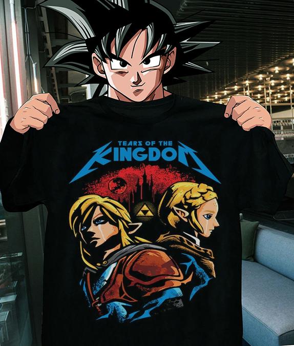 Tears Of The Kingdom The Legend Of Zelda Metallica t-shirt