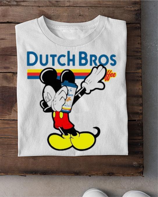Disney Mickey Mouse Dutch Bros Coffee t-shirt