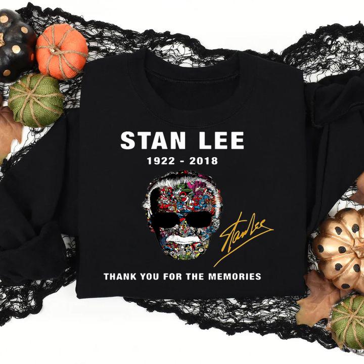 Spl Stan Lee thank you for the memories t-shirt