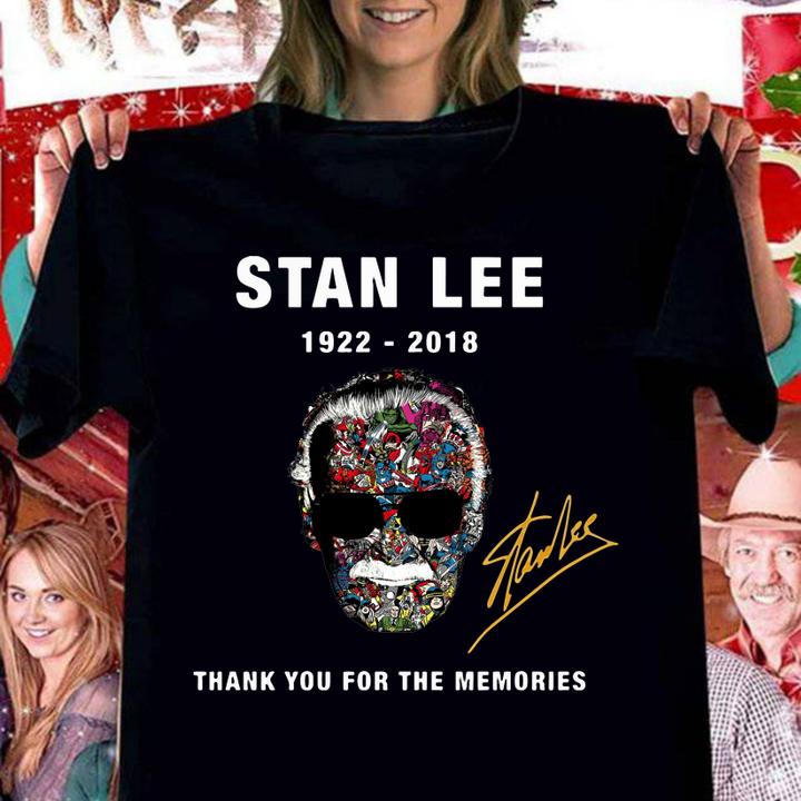 Spl Stan Lee thank you for the memories t-shirt
