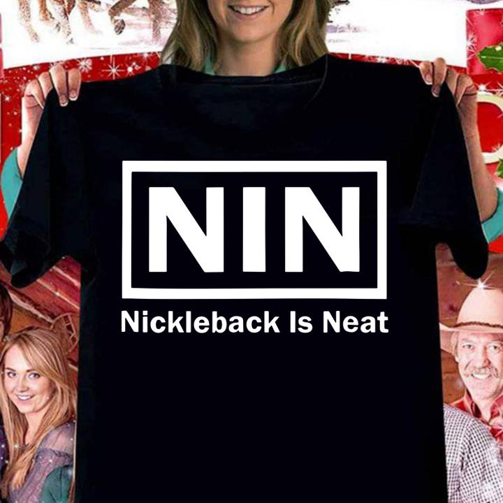 Premium Nin nickelback is neat t-shirt