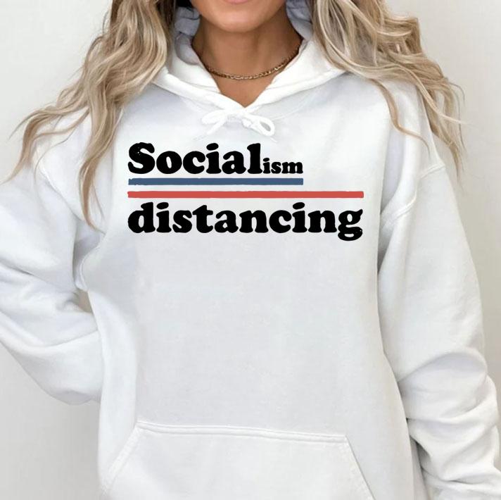 Vintage Funny Socialism Distancing Anti Socialism t-shirt