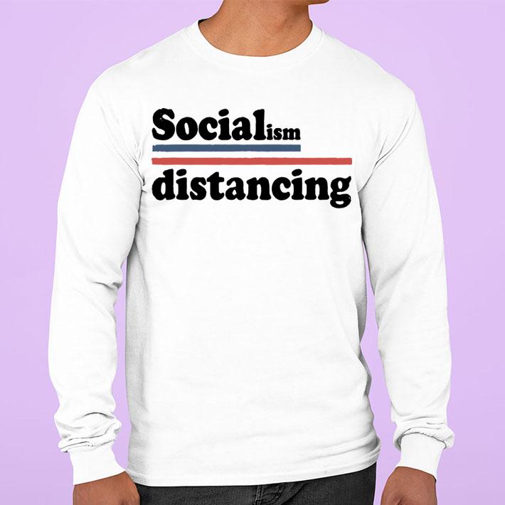Vintage Funny Socialism Distancing Anti Socialism t-shirt