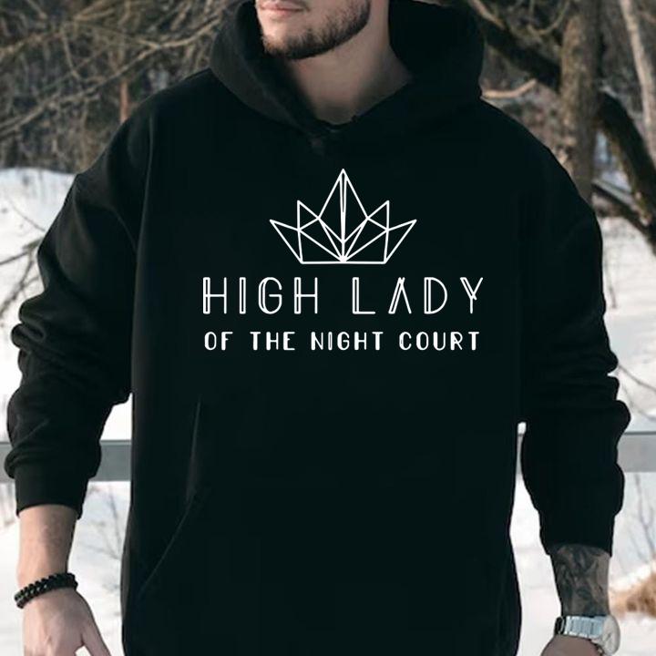 High Lady of the night court sweatshirt t-shirt