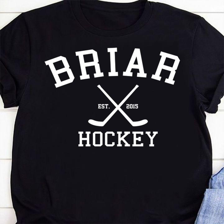 Briar University Hockey t-shirt 1 4thofjulyshirt News, Clothing