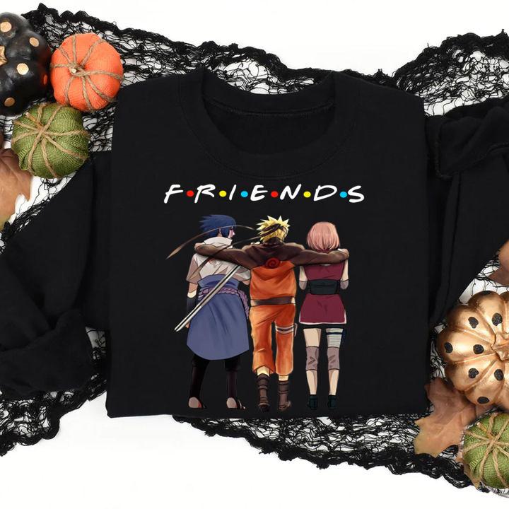 Friends Uchiha Sasuke Naruto Uzumaki Haruno Sakura123 t-shirt