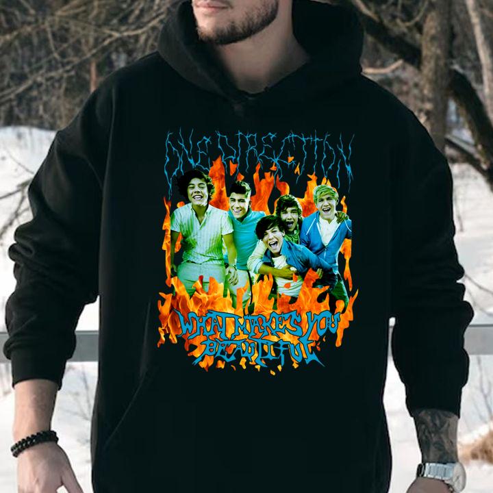 Heavy Metal Direction Aqua One Direction t-shirt