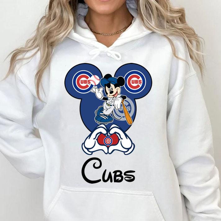Mickey Mouse Baseball Chicago Cubs t-shirt