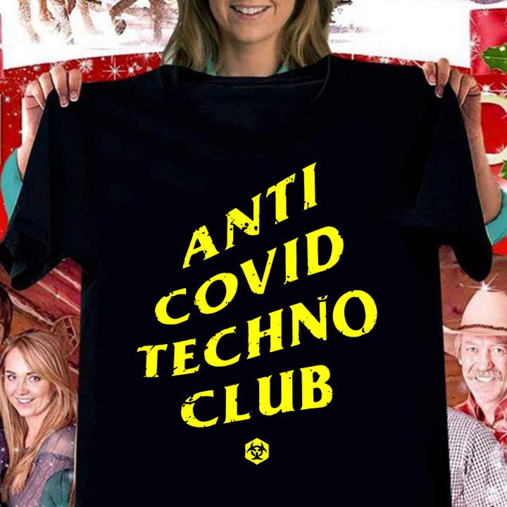 Anti Covid Techno Club Symbol t-shirt