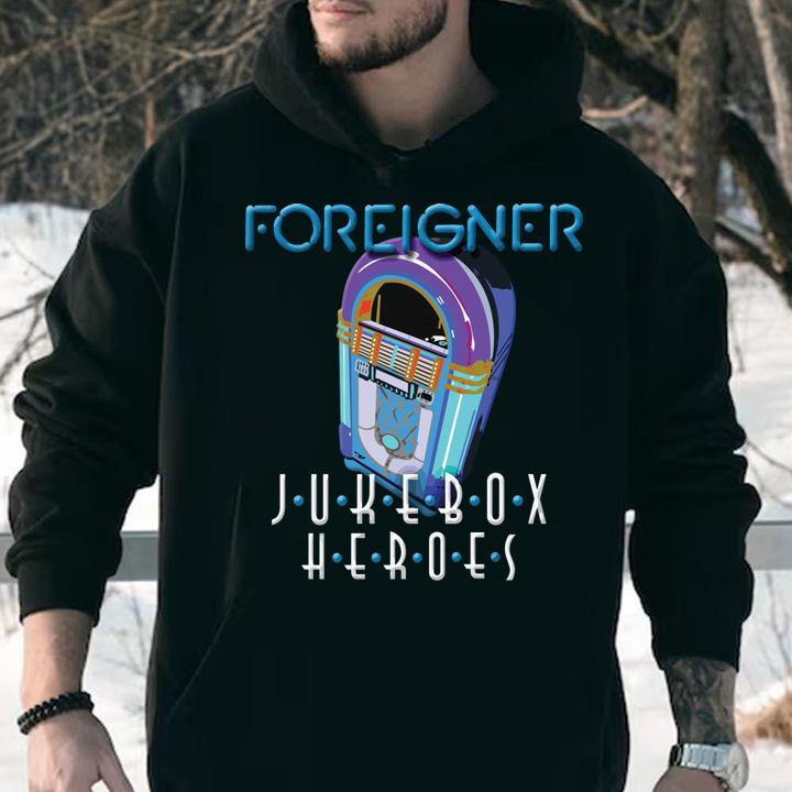 Foreigner Juke Box Heroes t-shirt
