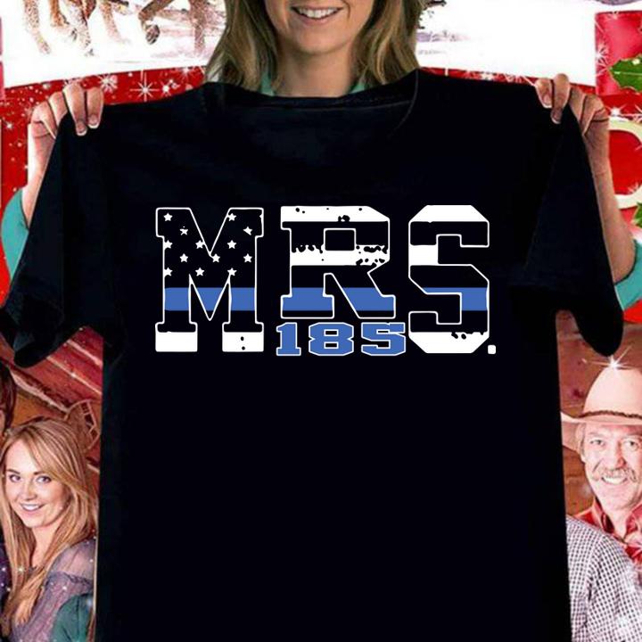 MRS Thin Blue Line Flag 304 t-shirt