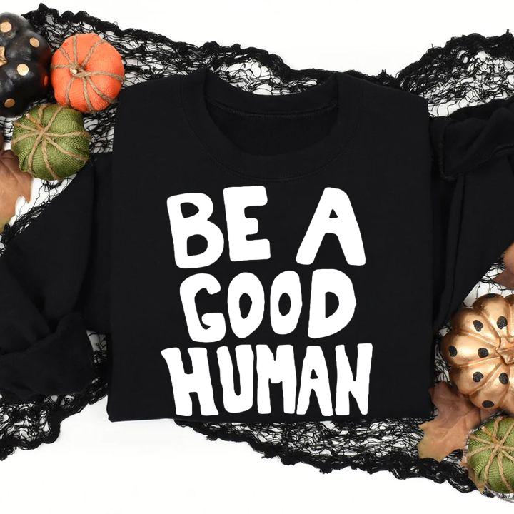 Jimin Nomad Be A Good Human t-shirt