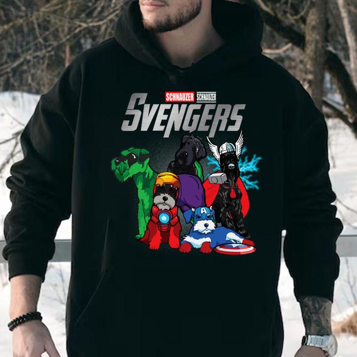 Miniature Schnauzer Svengers t-shirt