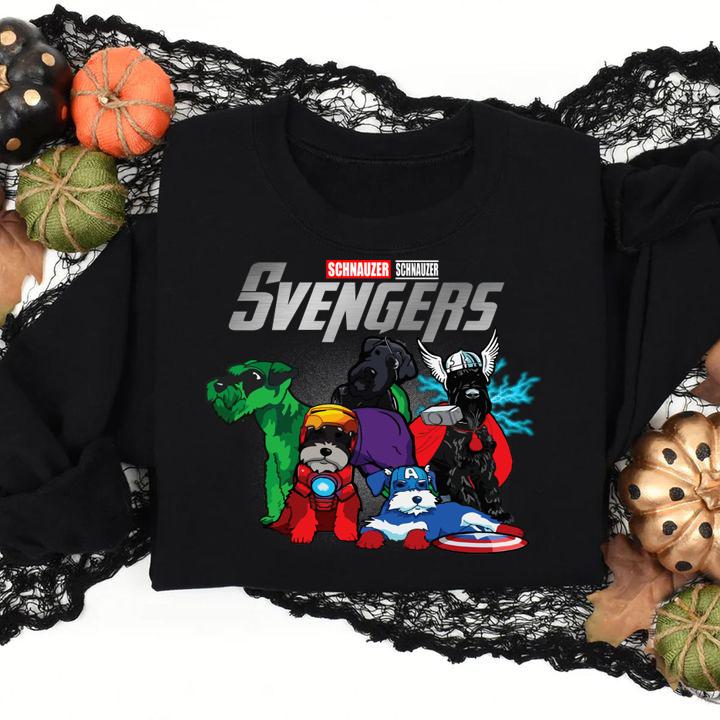 Miniature Schnauzer Svengers t-shirt