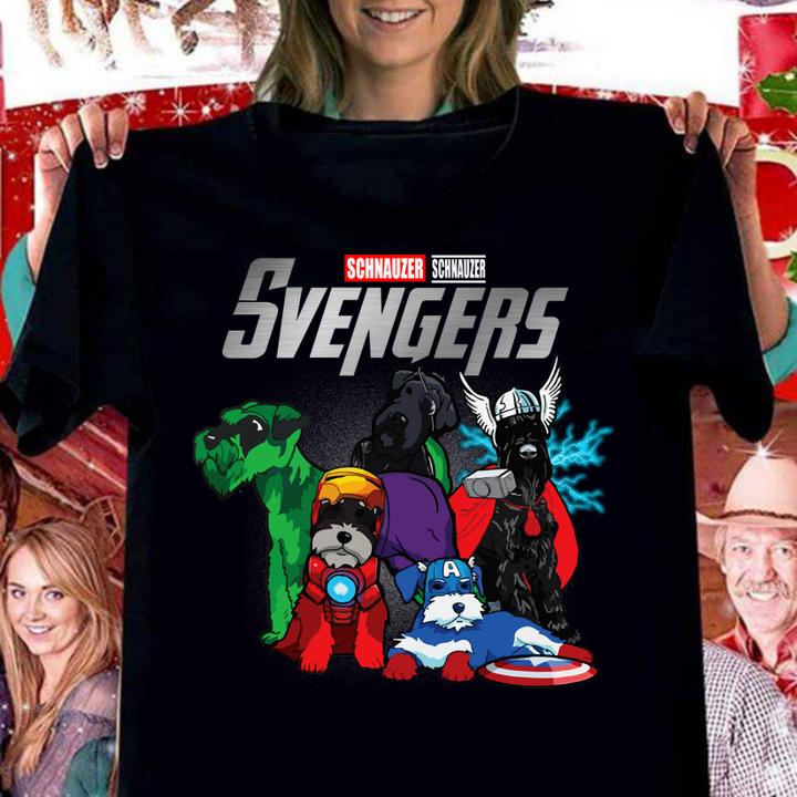Miniature Schnauzer Svengers t-shirt