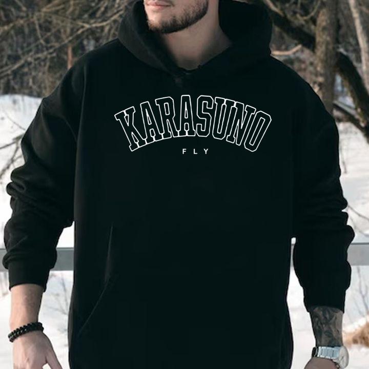 Haikyuu Karasuno Fly Crewneck Sweatshirt Made in US and EU t-shirt
