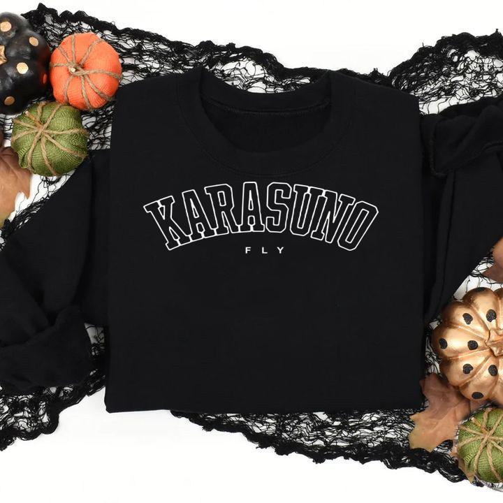 Haikyuu Karasuno Fly Crewneck Sweatshirt Made in US and EU t-shirt