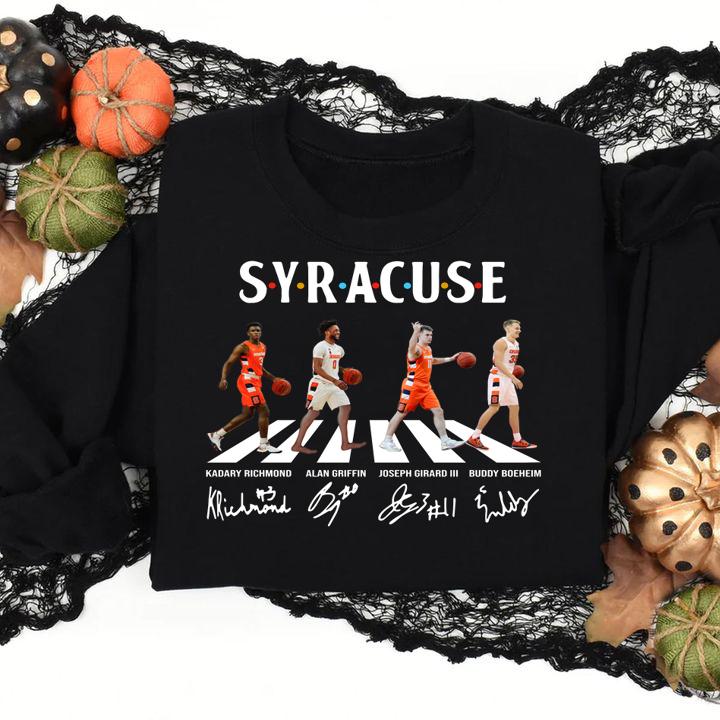 SYRACUSE Abbey Road signatures t-shirt