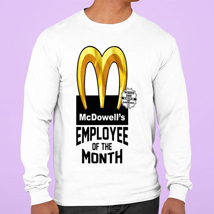 McDowell's No.1 Employee of the month t-shirt