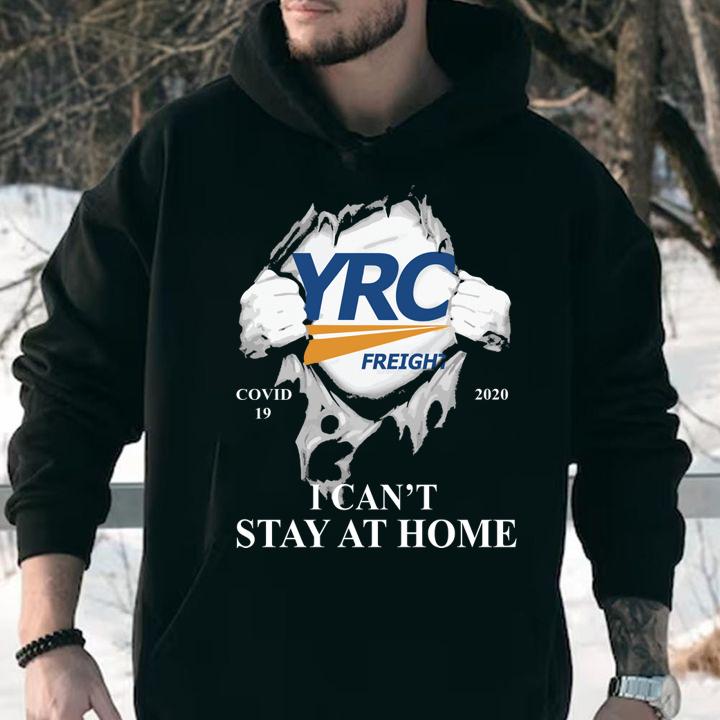 Yrc Freight Covid 19 2020 I Cant Stay At Home Hand t-shirt